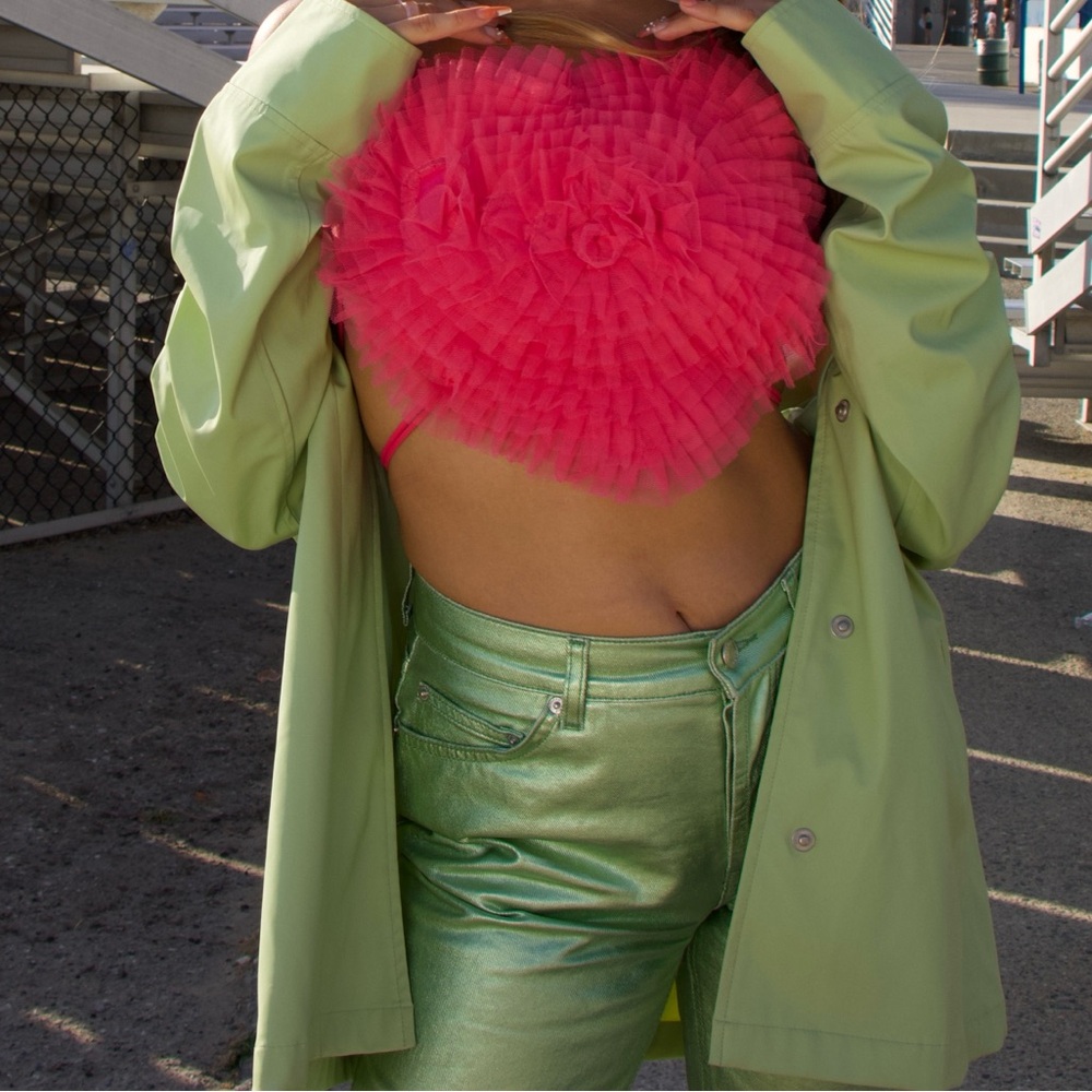 Esprit Vintage Mint Green Party Jacket